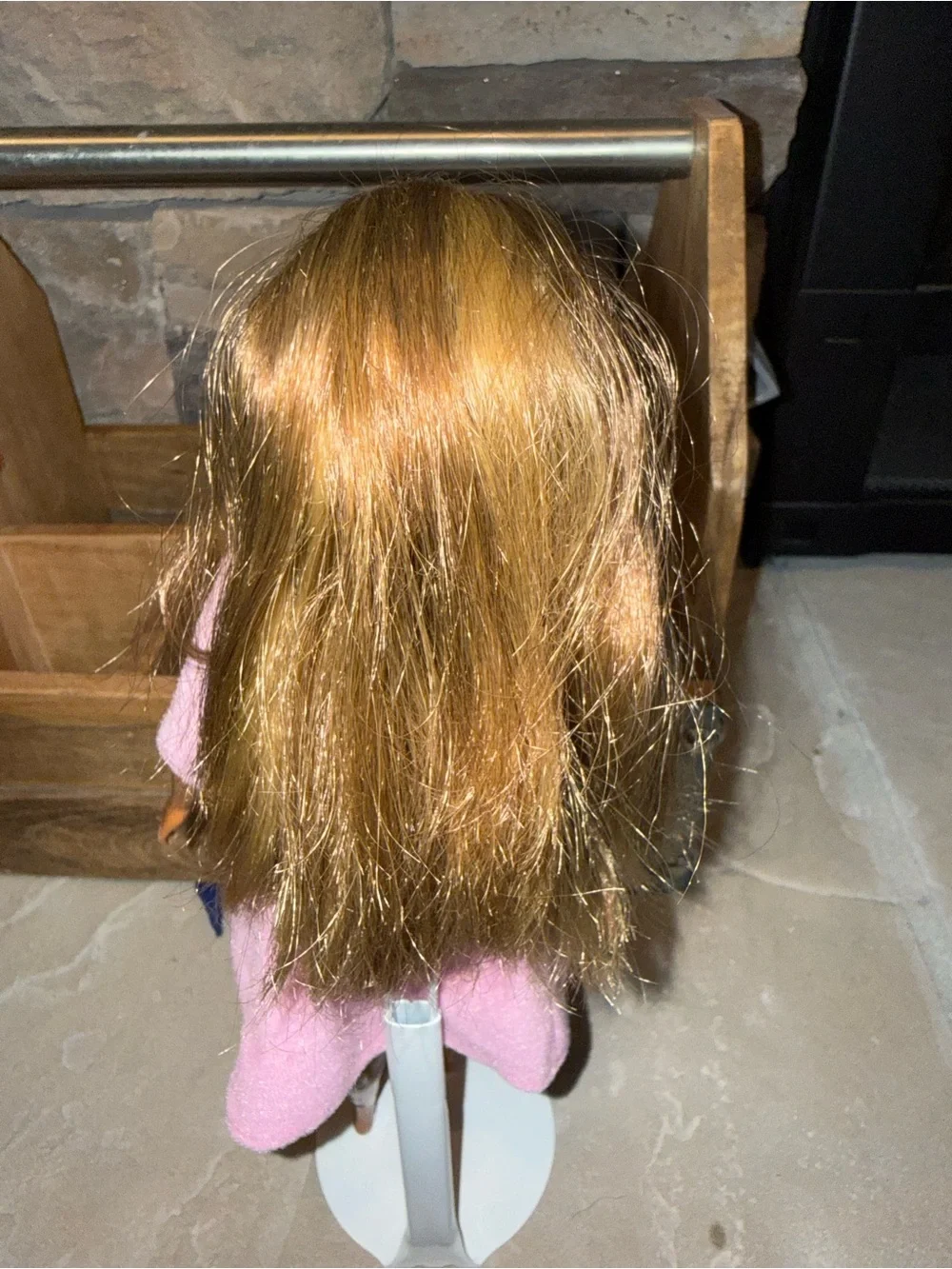 Barbie bedtime in pjs and robe